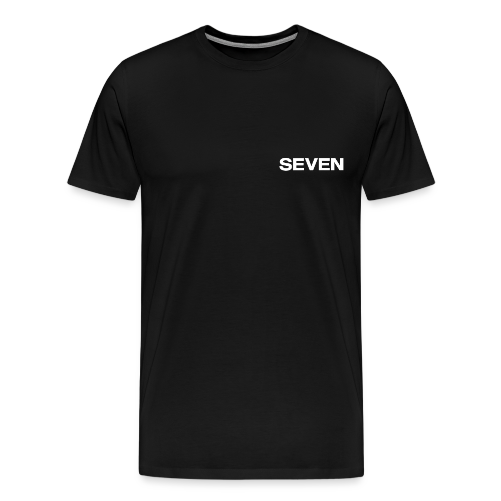 Seven Unisex Premium T-Shirt - black