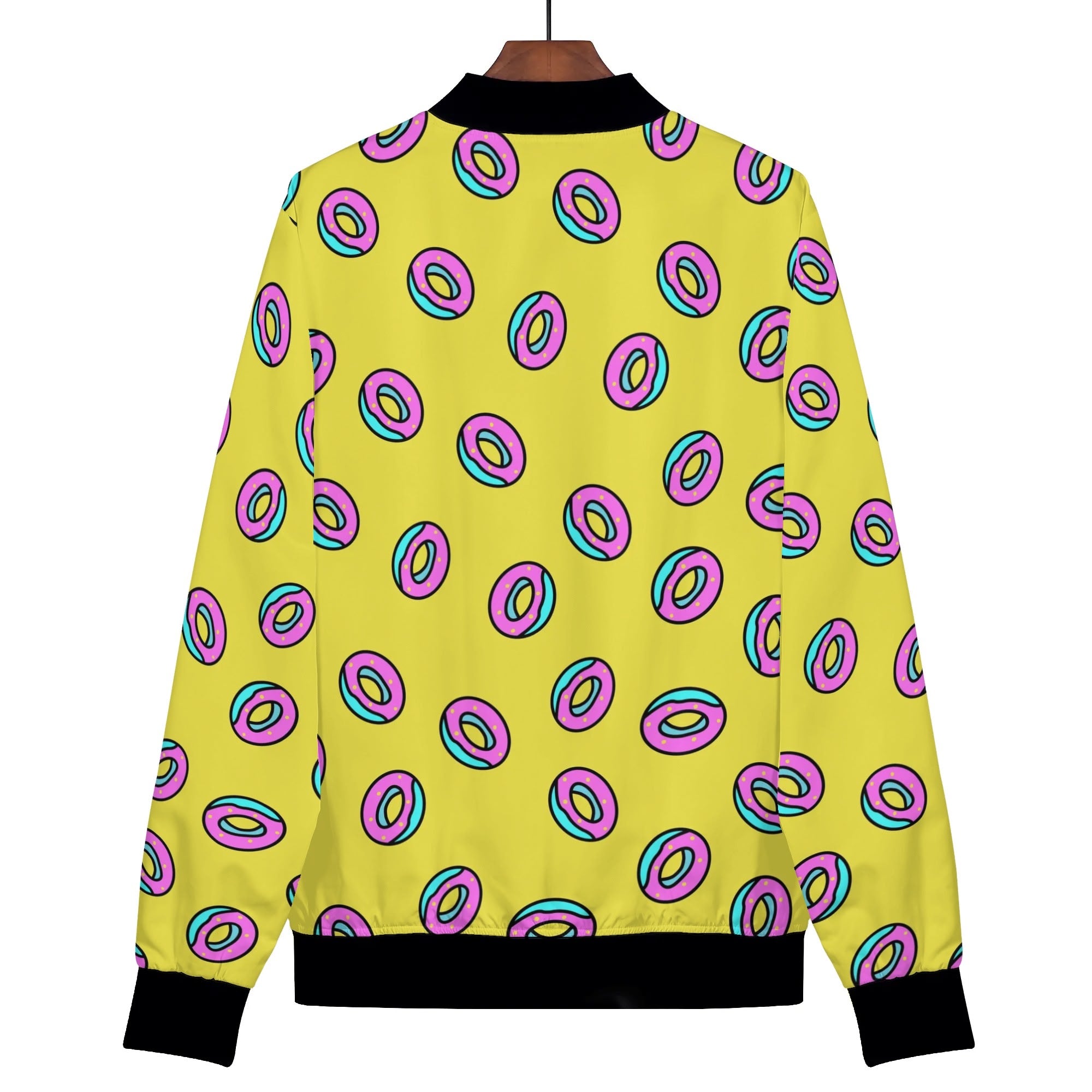 Kpop Donut Print Bomber Jacket