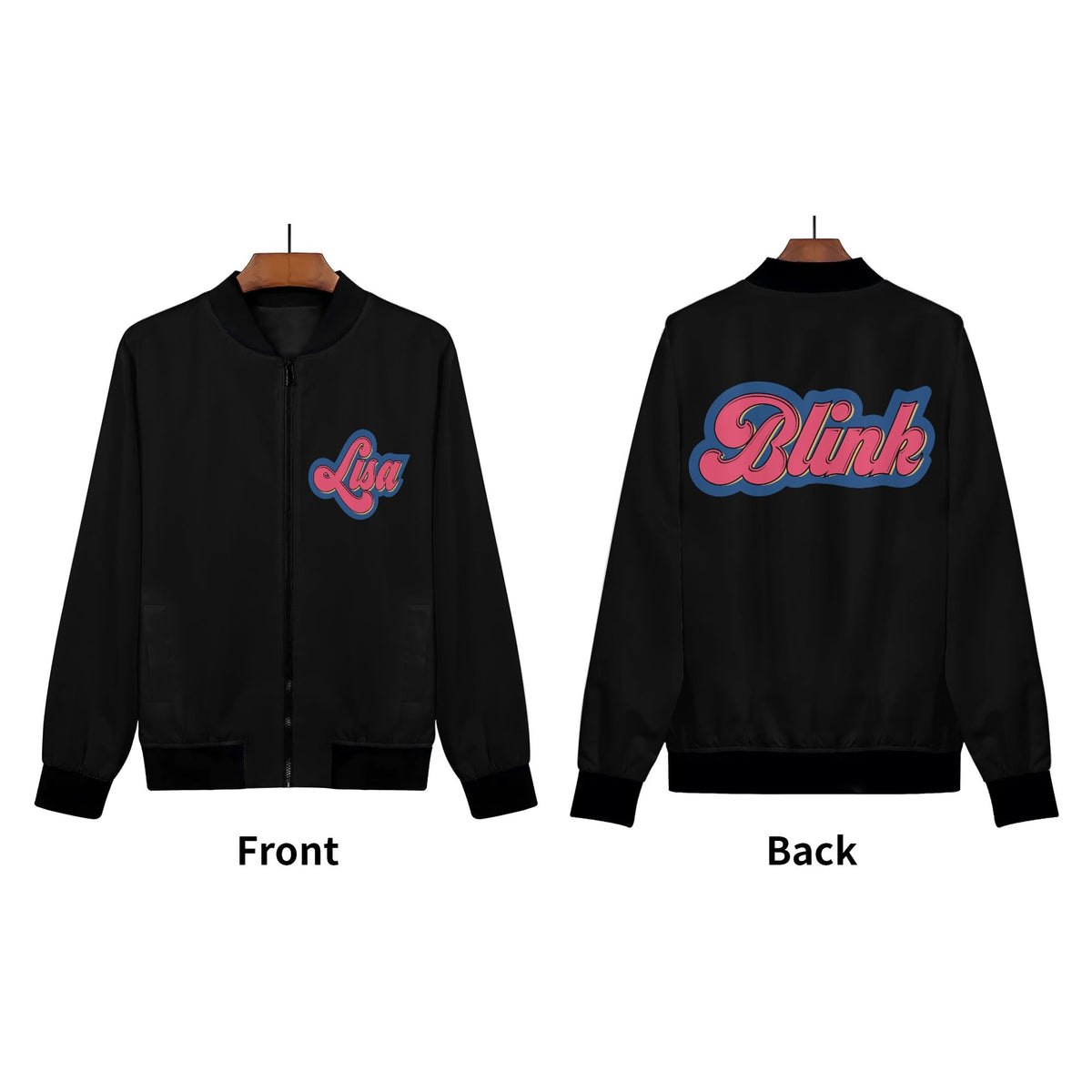 Black Lisa  Bomber Jacket