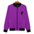 Purple Taehyung V Bomber Jacket