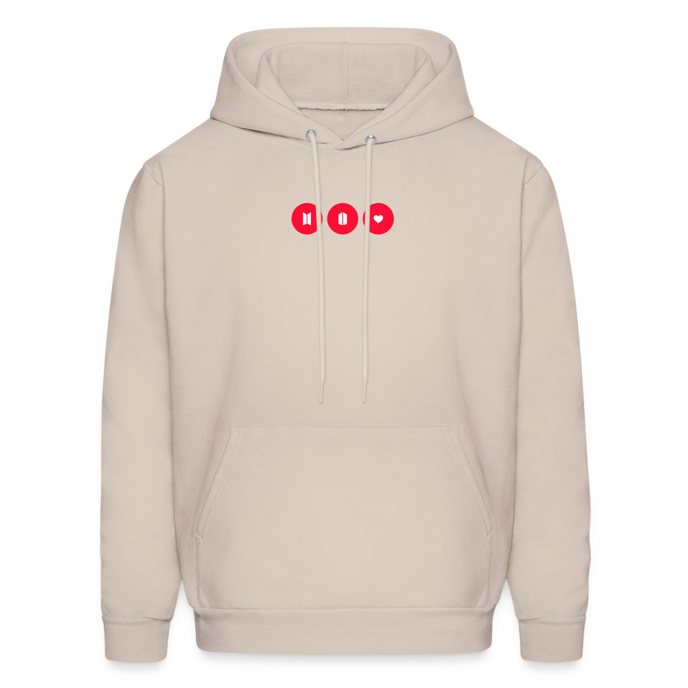 Arirang tour ARMY Men's Hoodie - Sand