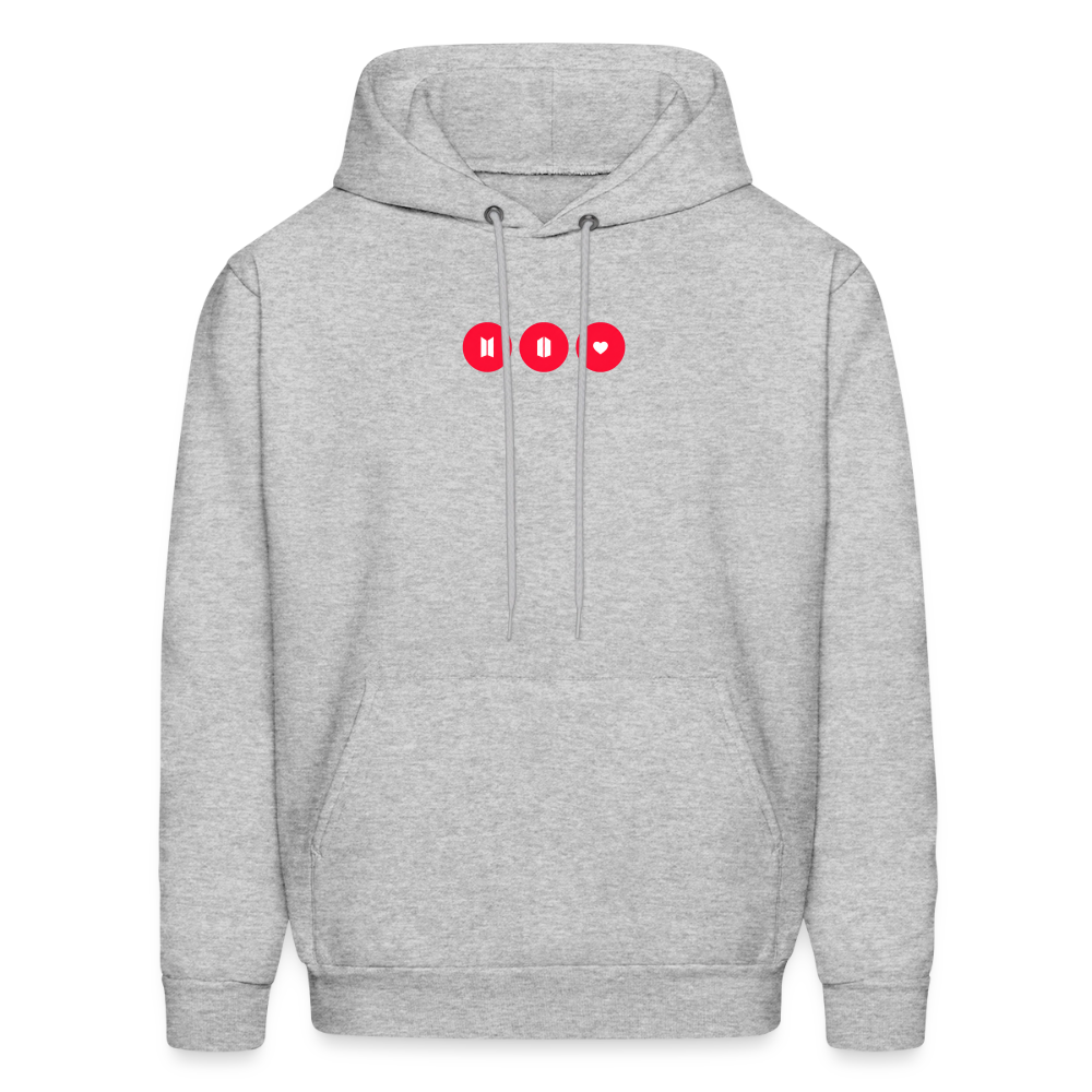 Arirang tour ARMY Men's Hoodie - heather gray
