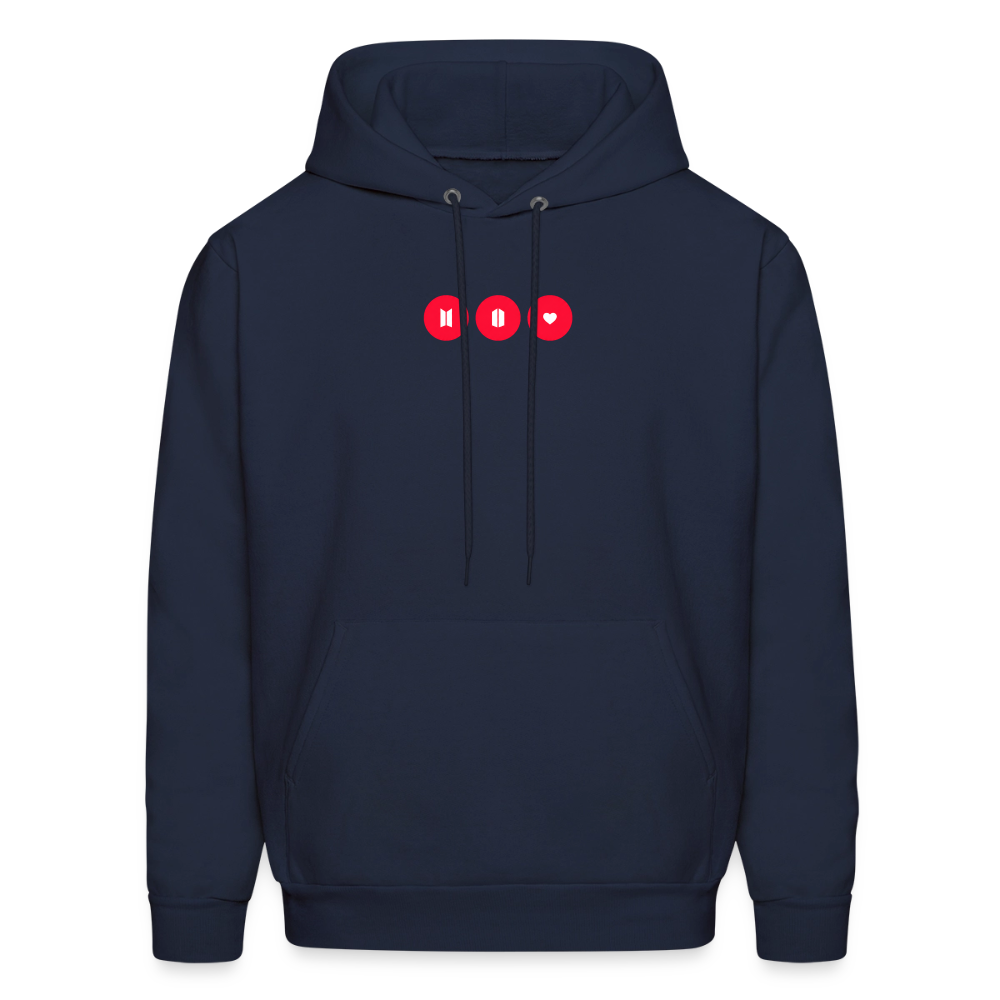 Arirang tour ARMY Men's Hoodie - navy
