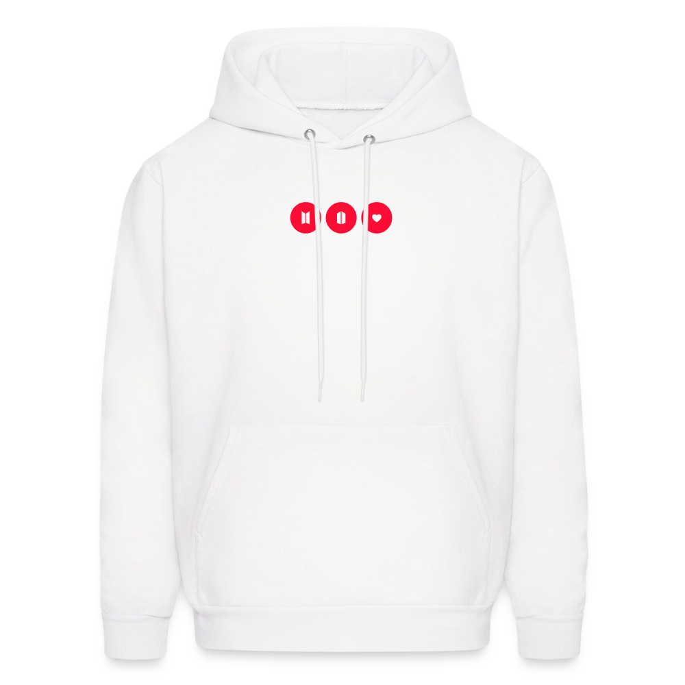 Arirang tour ARMY Men's Hoodie - white