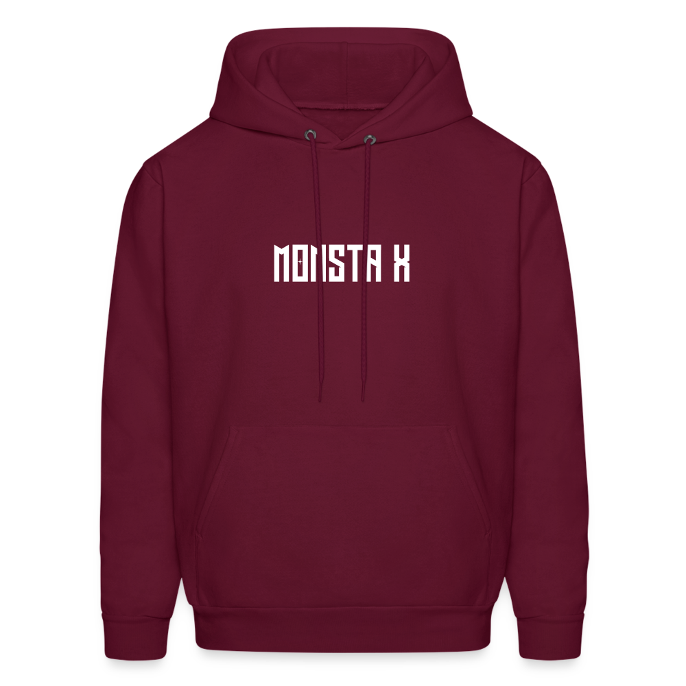Monsta X Men&#39;s Hoodie - burgundy