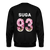 Yoongi Print Premium Sweatshirt - black