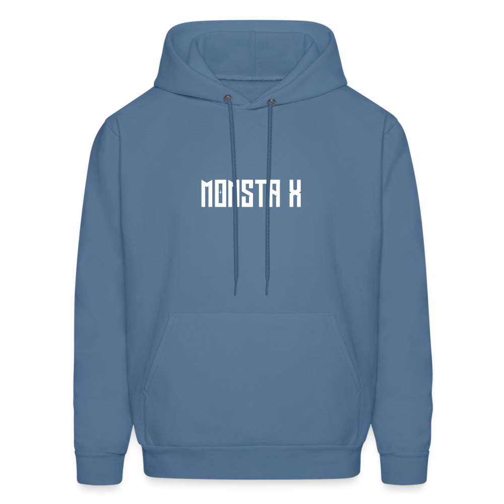 Monsta X Men&#39;s Hoodie - denim blue