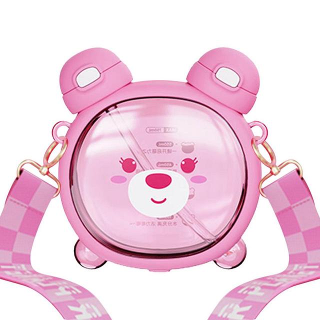 Kawaii Bear Cup | Leak-Proof | 750ml with Straw