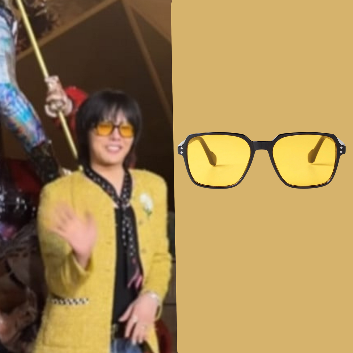 G-Dragon sunglasses (as work at &#39;Nothing but a G thang&#39; auction event)