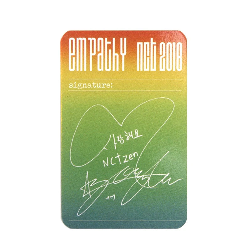 Multi-color Kpop Photo Cards: New Arrival Empathy Collection