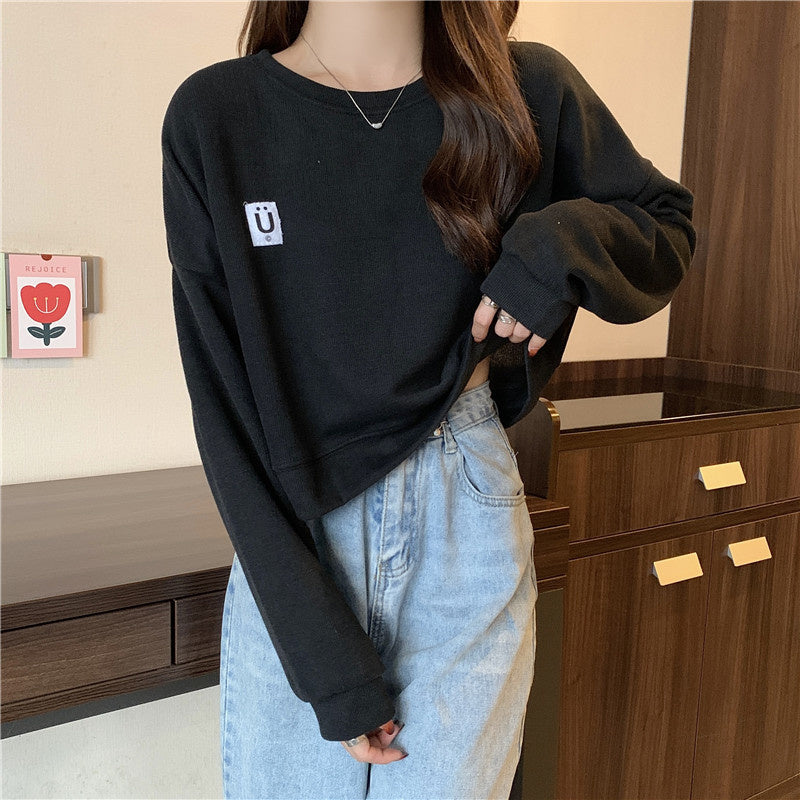 Korean Cotton Kpop Street Style Sweatshirt