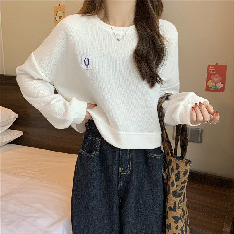 Korean Cotton Kpop Street Style Sweatshirt
