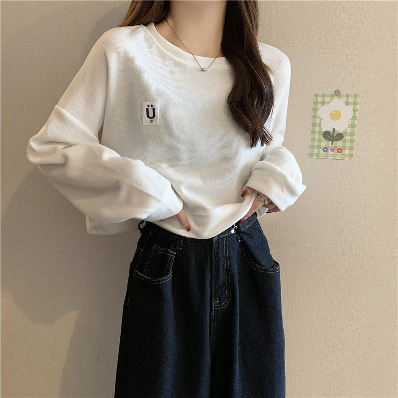 Korean Cotton Kpop Street Style Sweatshirt