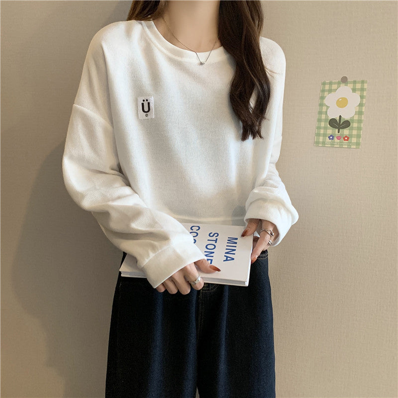 Korean Cotton Kpop Street Style Sweatshirt