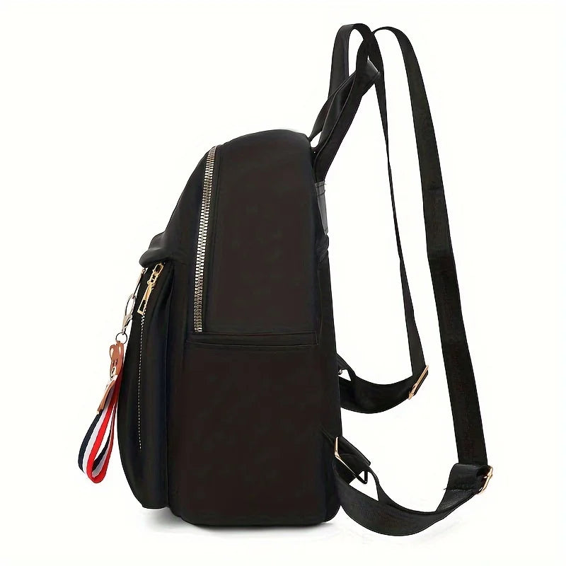 Small Black Korean Fashion Backpack - 6L Capacity