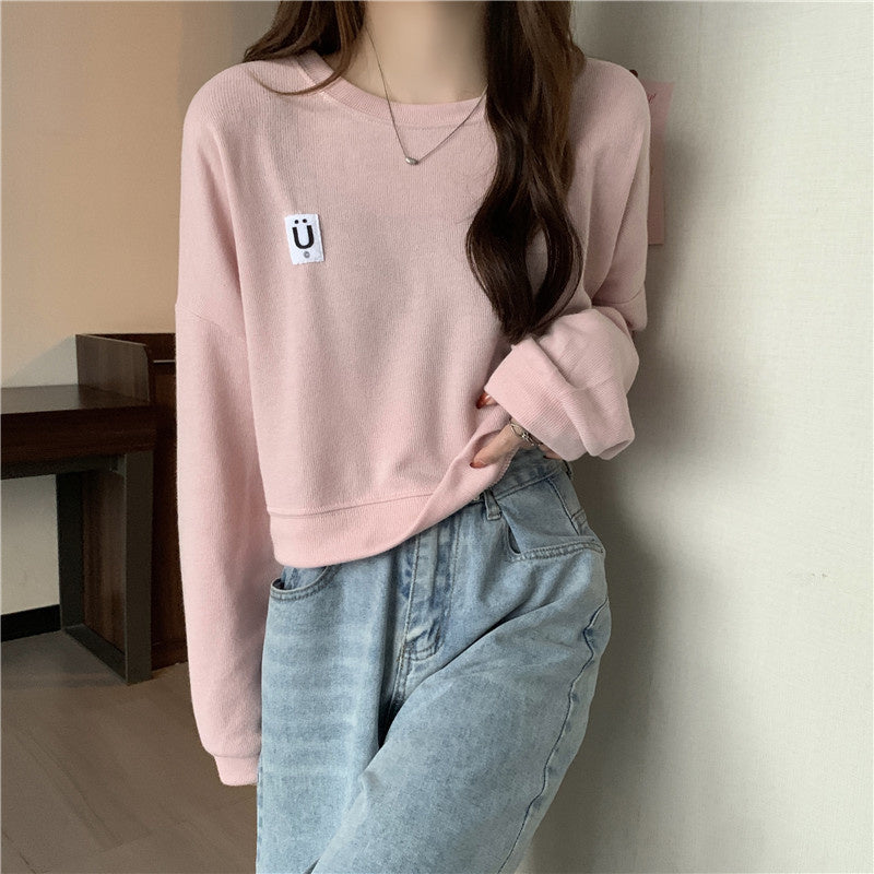 Korean Cotton Kpop Street Style Sweatshirt