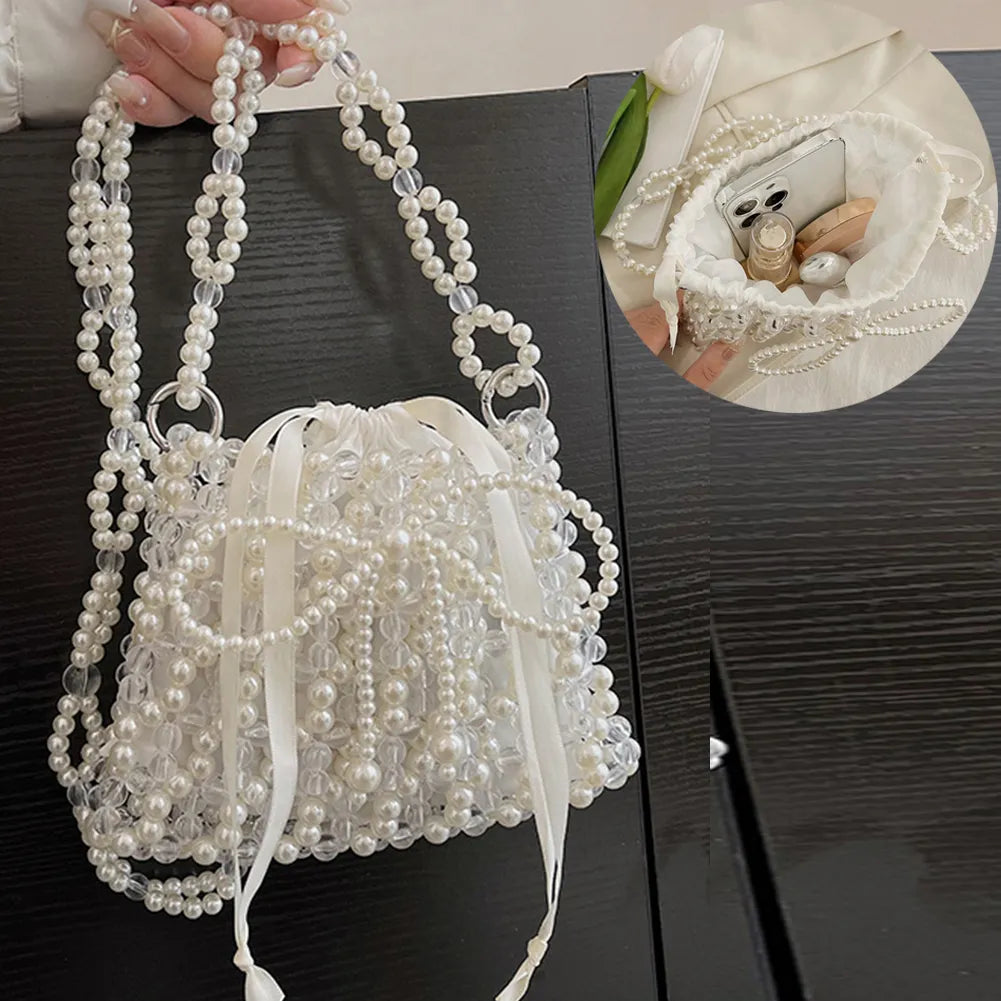 Pearl handbag best sale