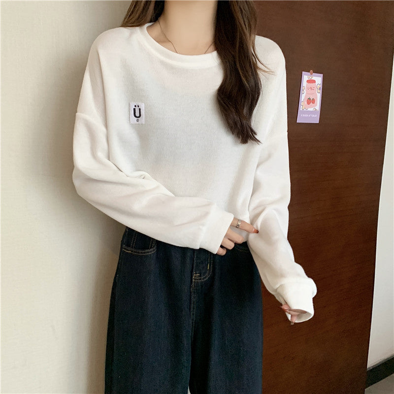 Korean Cotton Kpop Street Style Sweatshirt