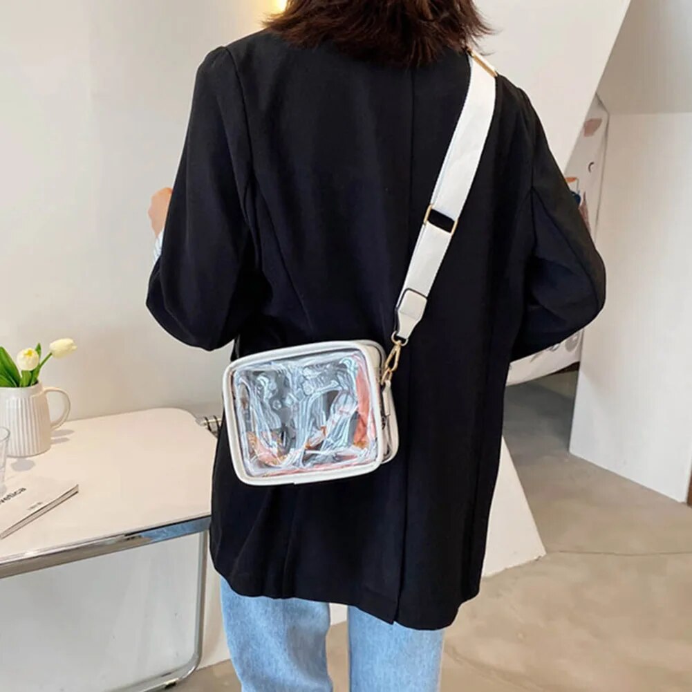 Transparent Korean Crossbody Bag