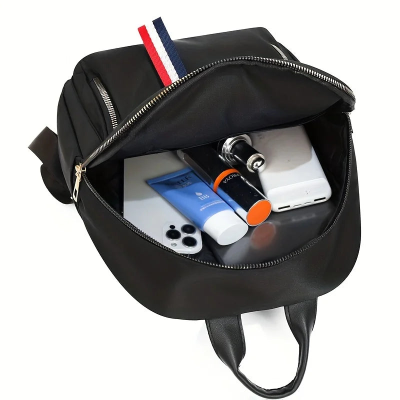 Small Black Korean Fashion Backpack - 6L Capacity