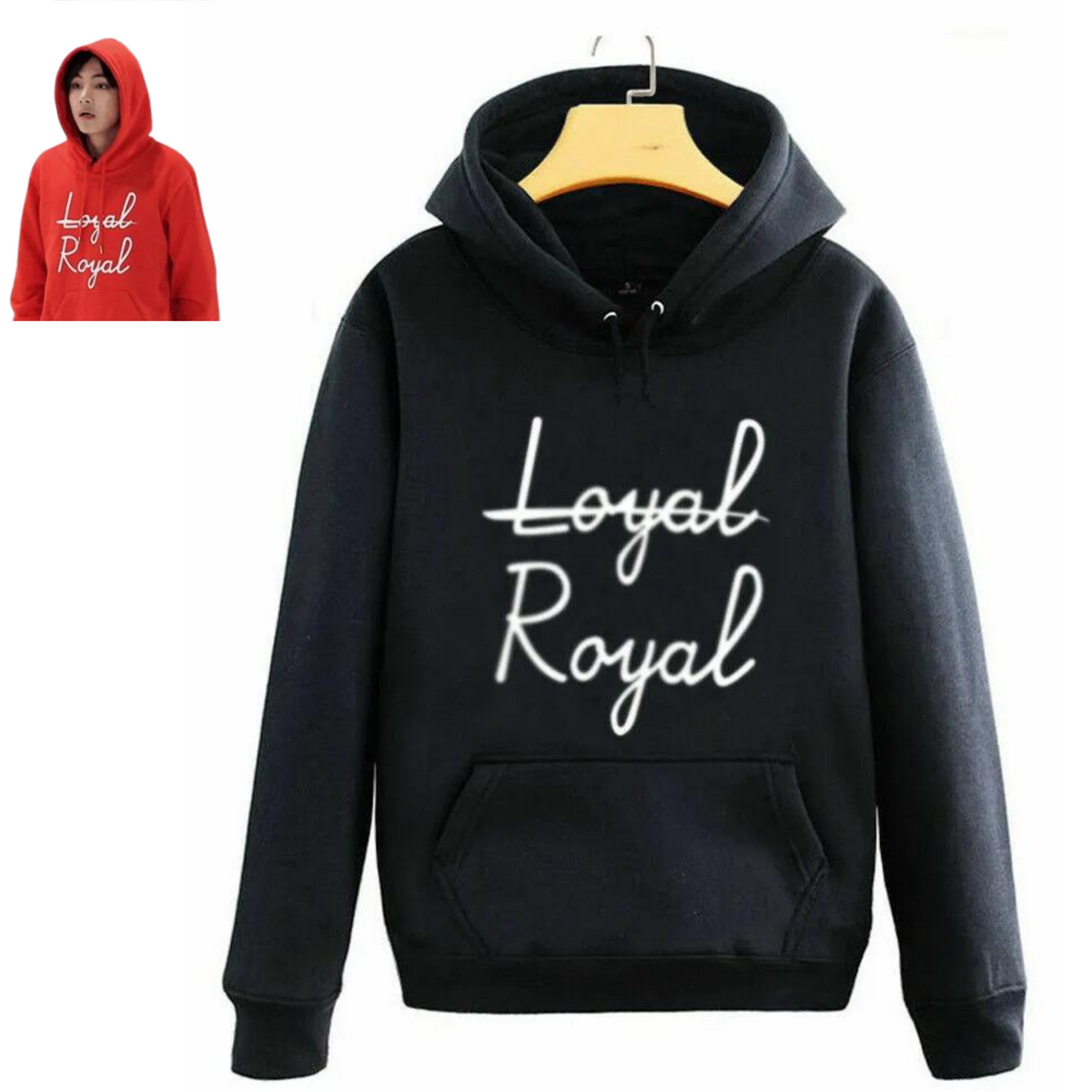 Bts v loyal royal hoodie discount