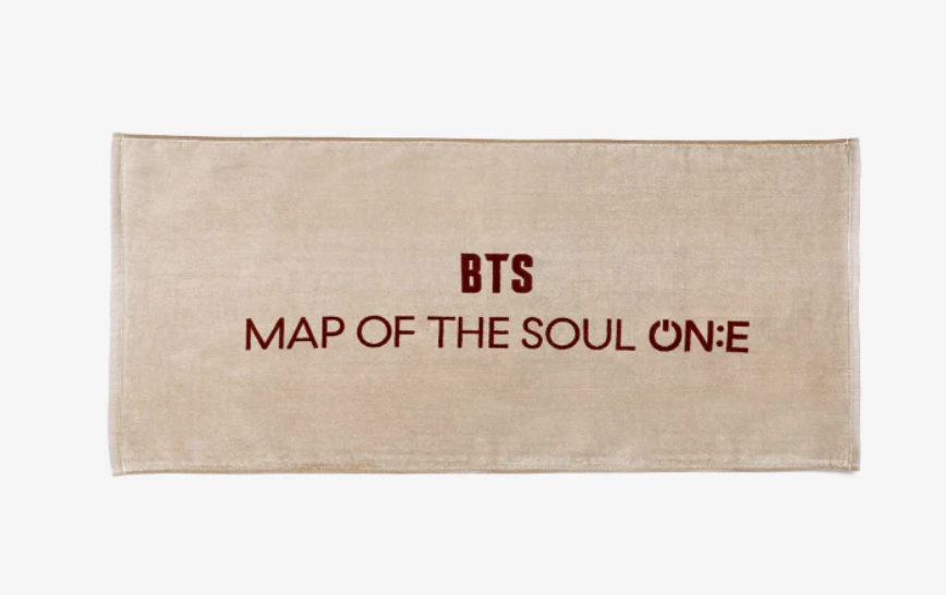 Official BTS Map Of The Soul Towel