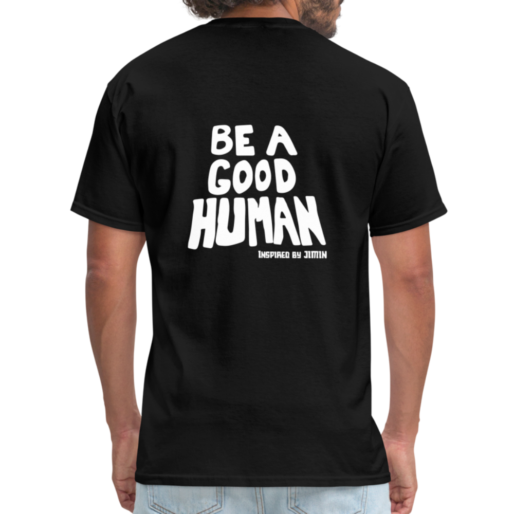 Be a Good Human Jimin Unisex Classic T-Shirt - black