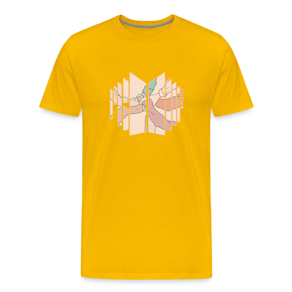 Army Hands Premium T-Shirt - sun yellow
