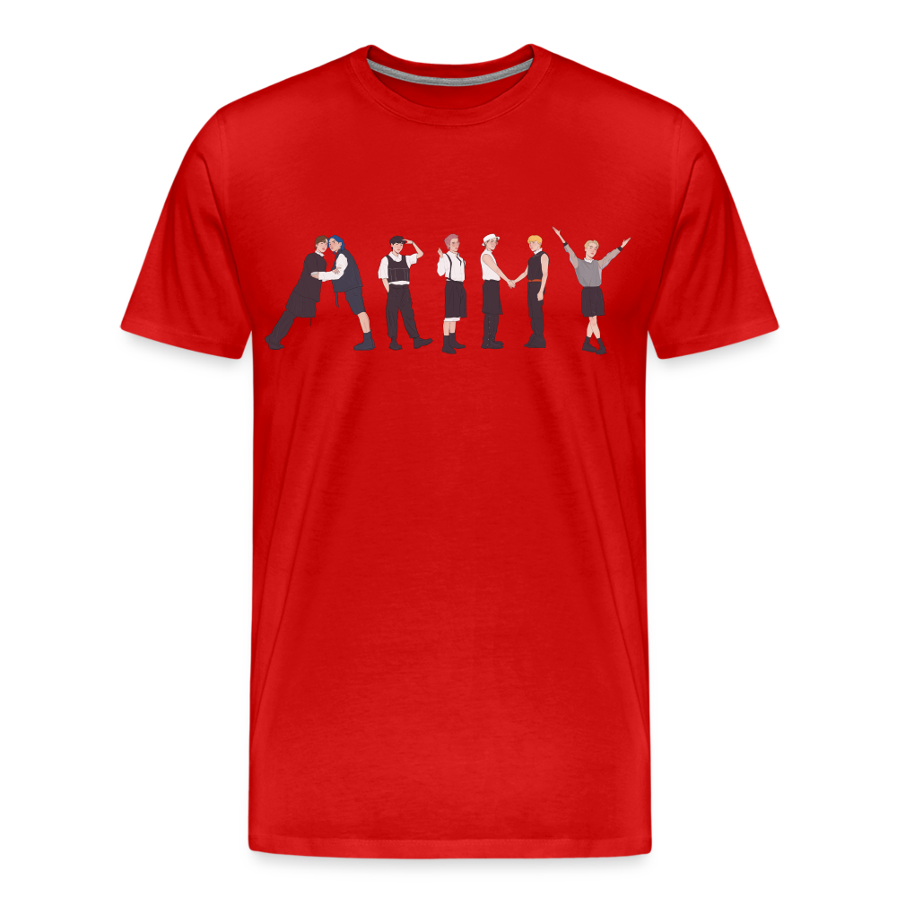 ARMY Art Premium T-Shirt - red