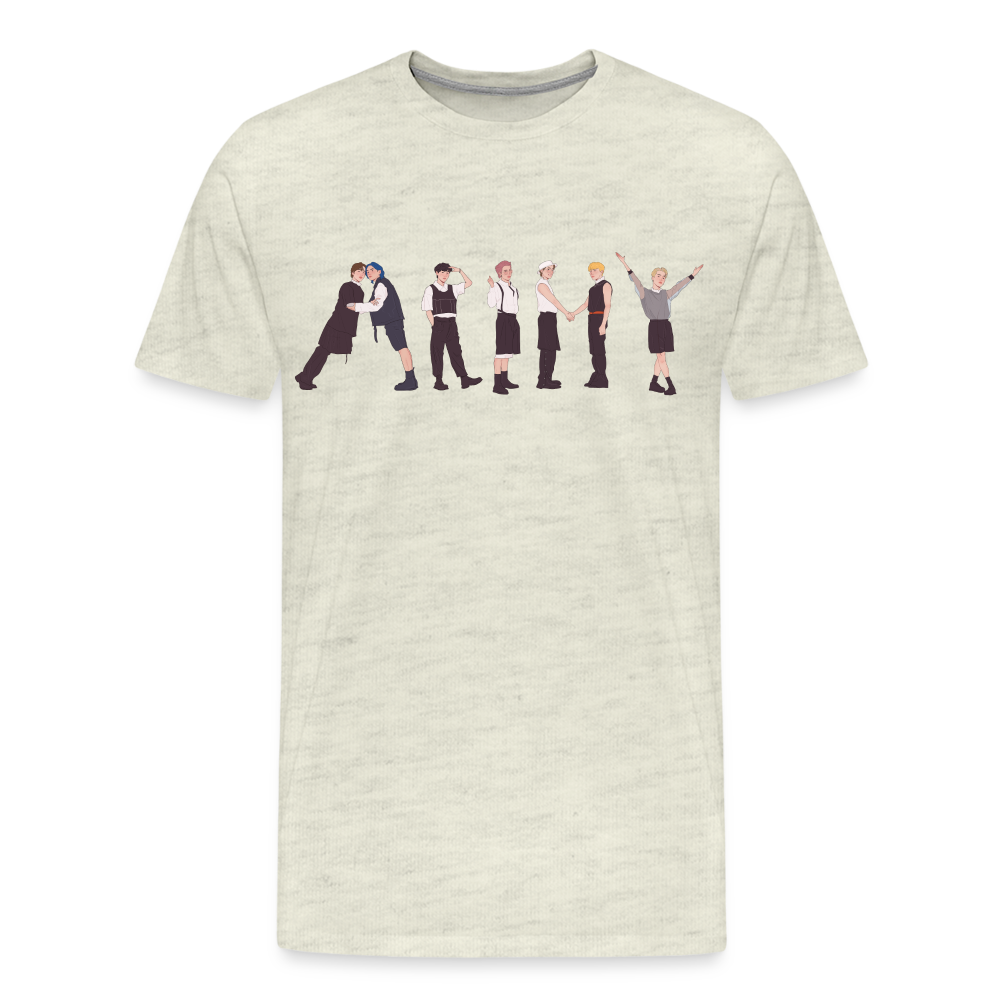 ARMY Art Premium T-Shirt - heather oatmeal