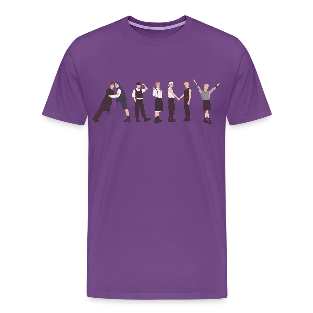 ARMY Art Premium T-Shirt - purple