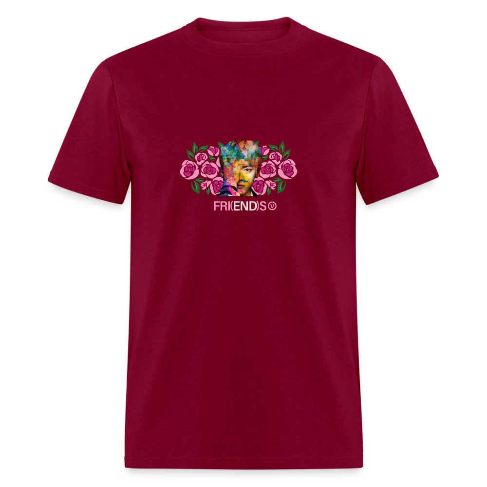 Friends Unisex Classic T-Shirt - burgundy