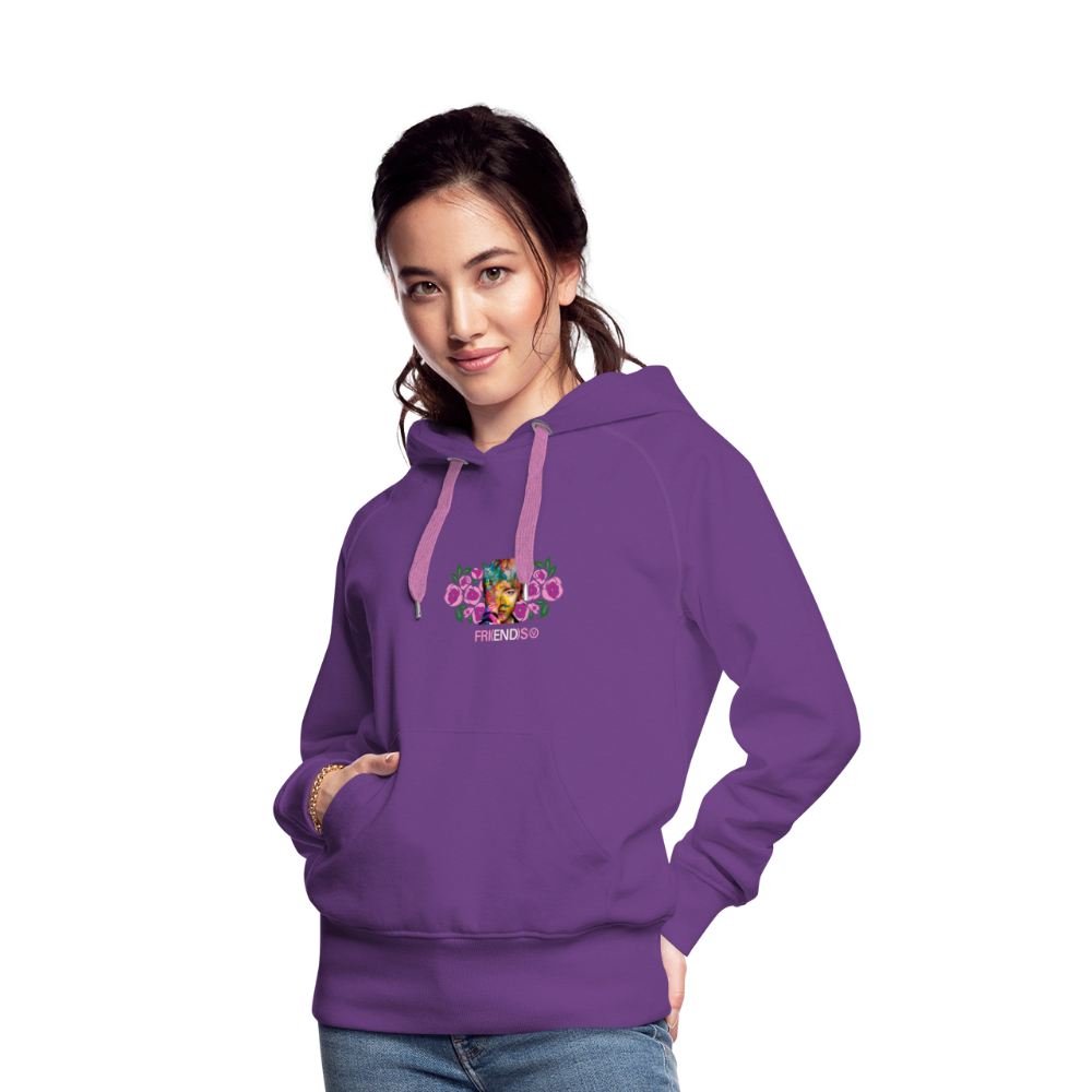 Friends Tribute Premium Hoodie - purple 