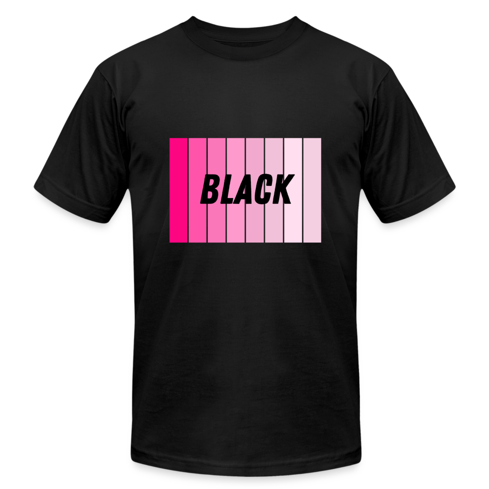 Bold Gradient Blackpink TShirt - black