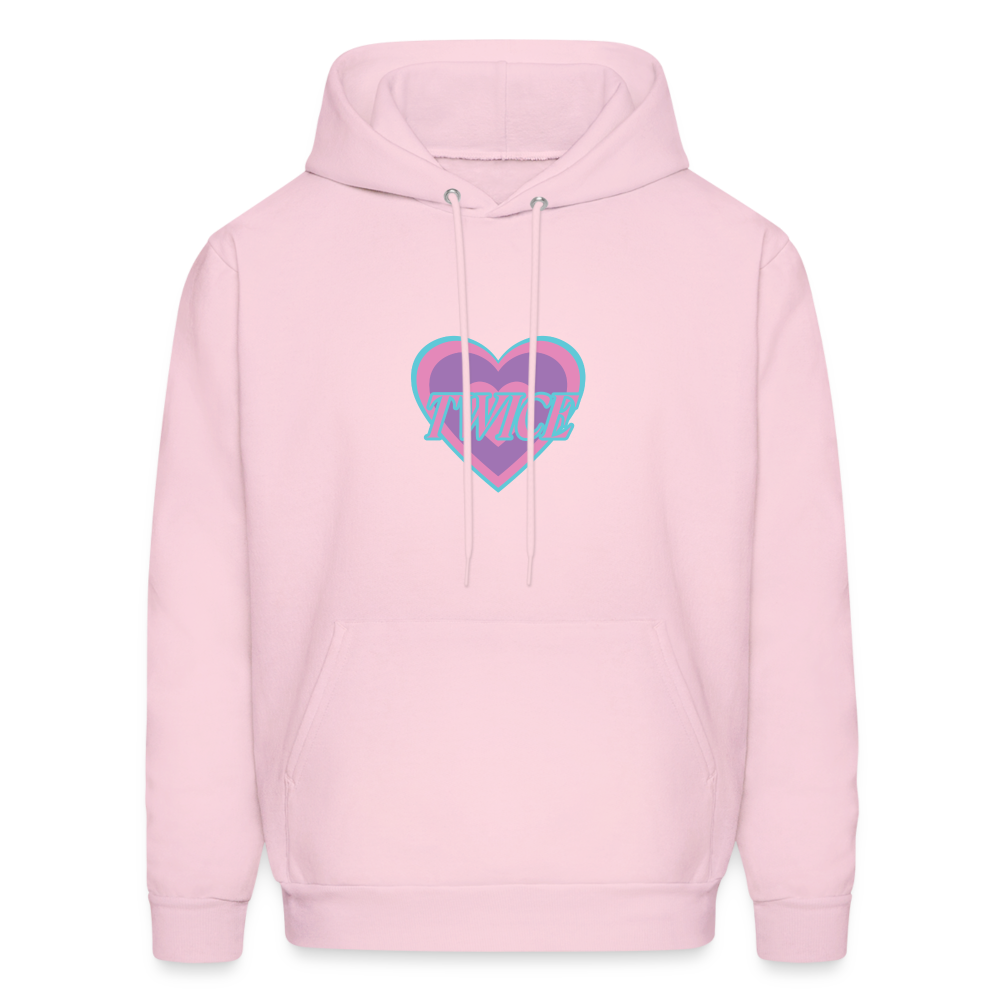 Twice Unisex Hoodie - pale pink