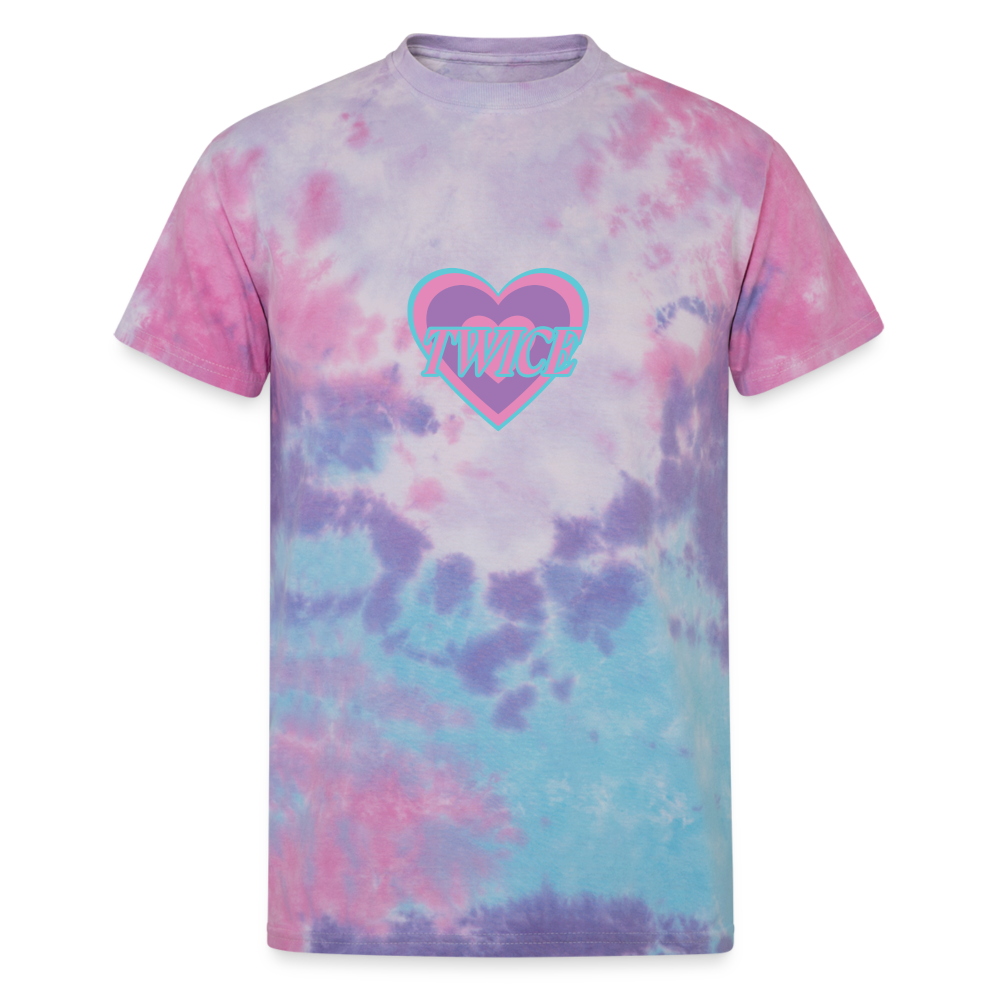 Twice Unisex Tie Dye T-Shirt - cotton candy