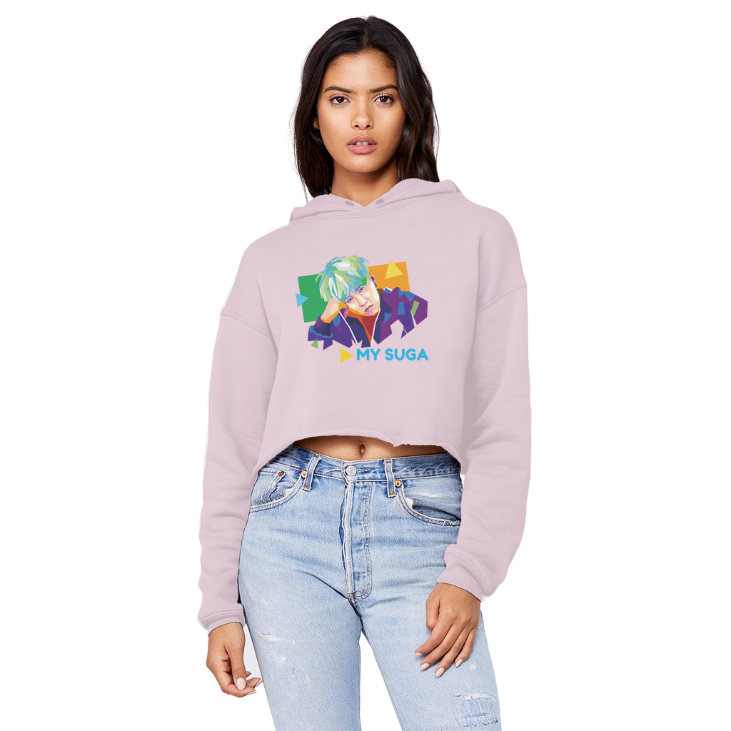 My hero academia discount crop top hoodie