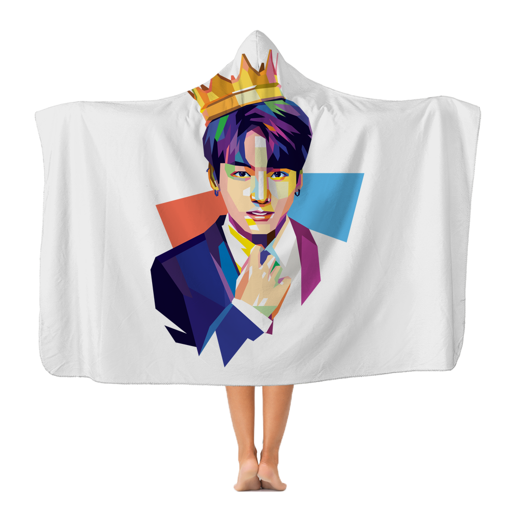 golden maknae Classic Adult Hooded Blanket