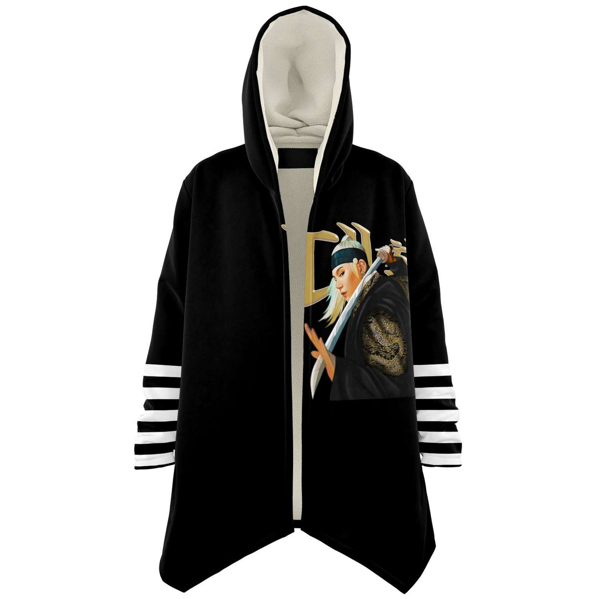 Daechwita Hooded Fleece Cloak