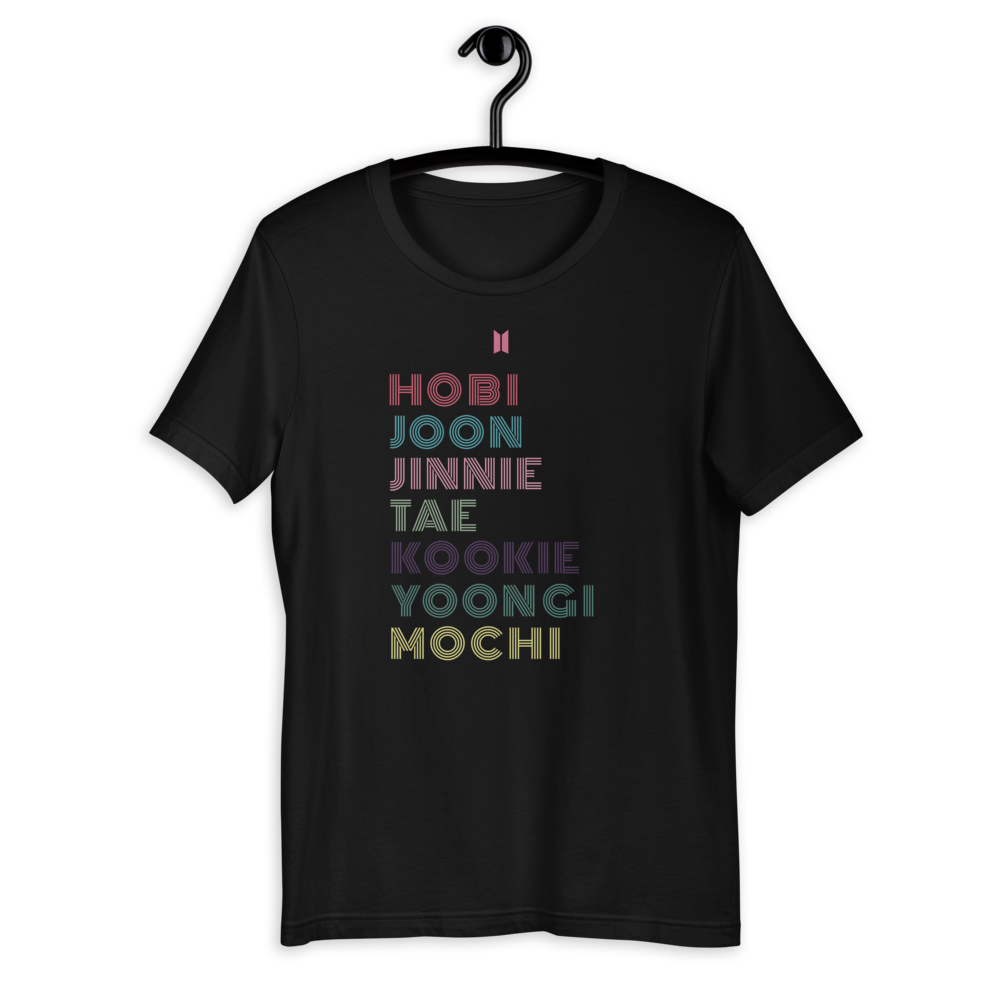BTS All Member Dynamite Short-Sleeve Unisex T-Shirt