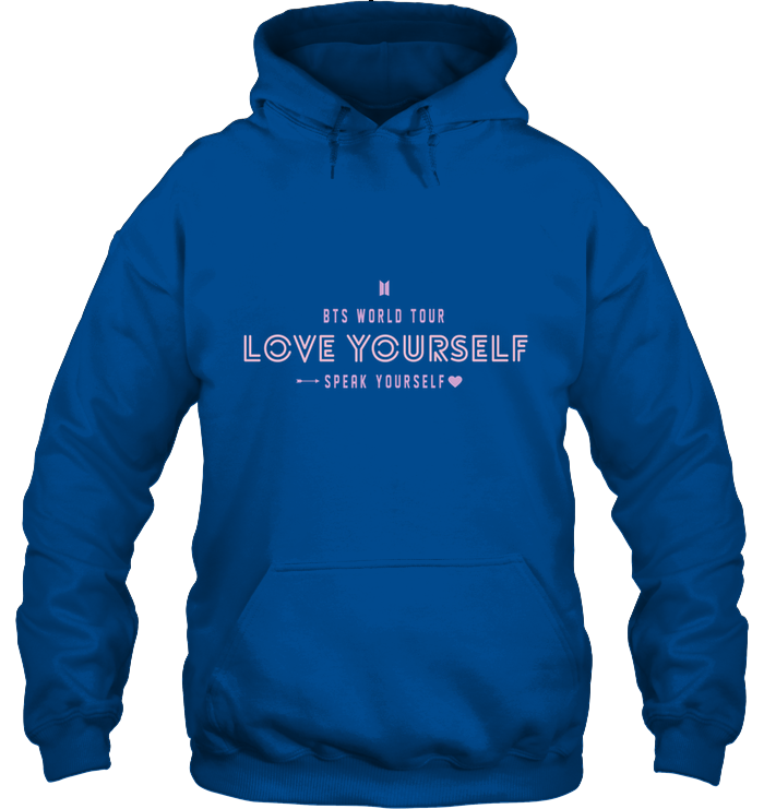 レア新品 USA限定 SPEAK YOURSELF パーカー フーディbts BTS LOVE YOURSELF SPEAK YOURSELF WORLD TOUR OFFICIAL MERCH
