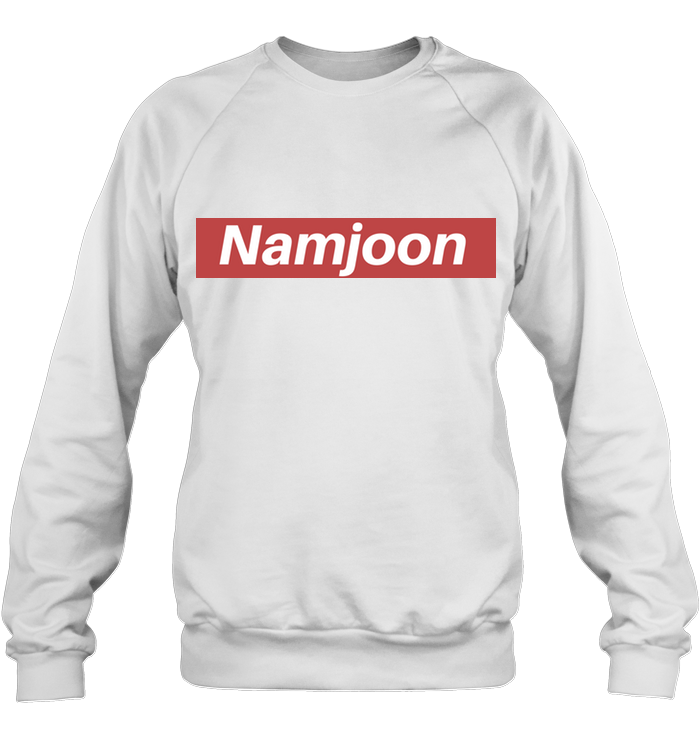 BTS Member &quot;Supreme&quot; Style Sweatshirt - Namjoon