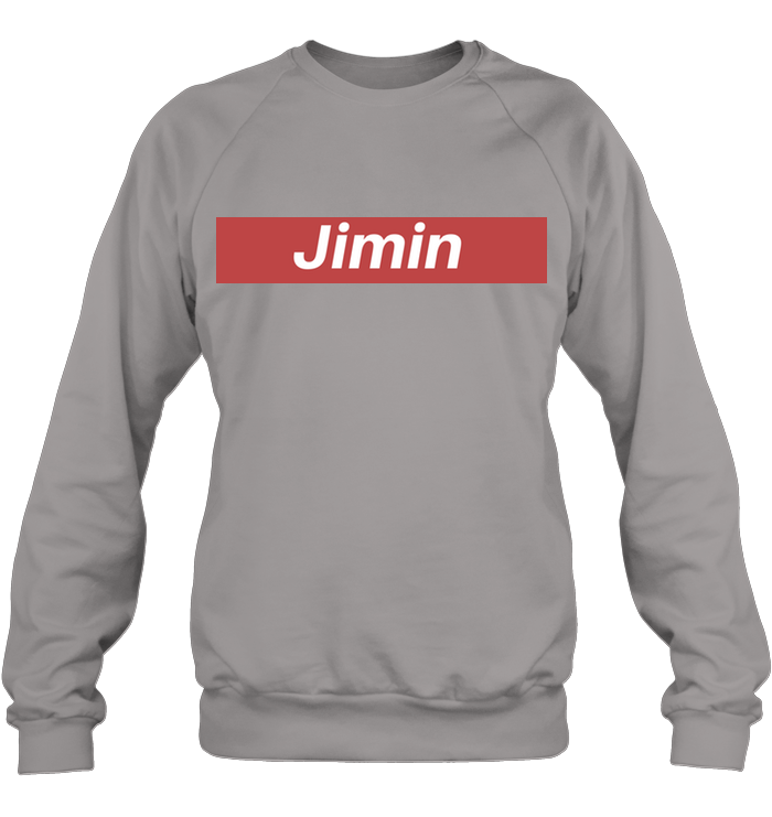 BTS Member &quot;Supreme&quot; Style Sweatshirt - Jimin