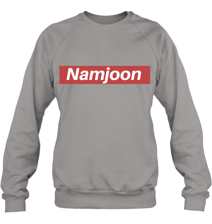 BTS Member &quot;Supreme&quot; Style Sweatshirt - Namjoon