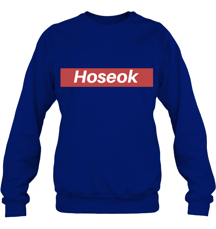 BTS Member &quot;Supreme&quot; Style Sweatshirt - Hoseok