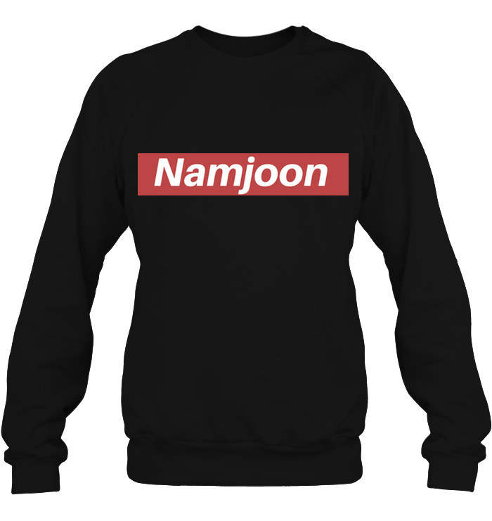 BTS Member &quot;Supreme&quot; Style Sweatshirt - Namjoon