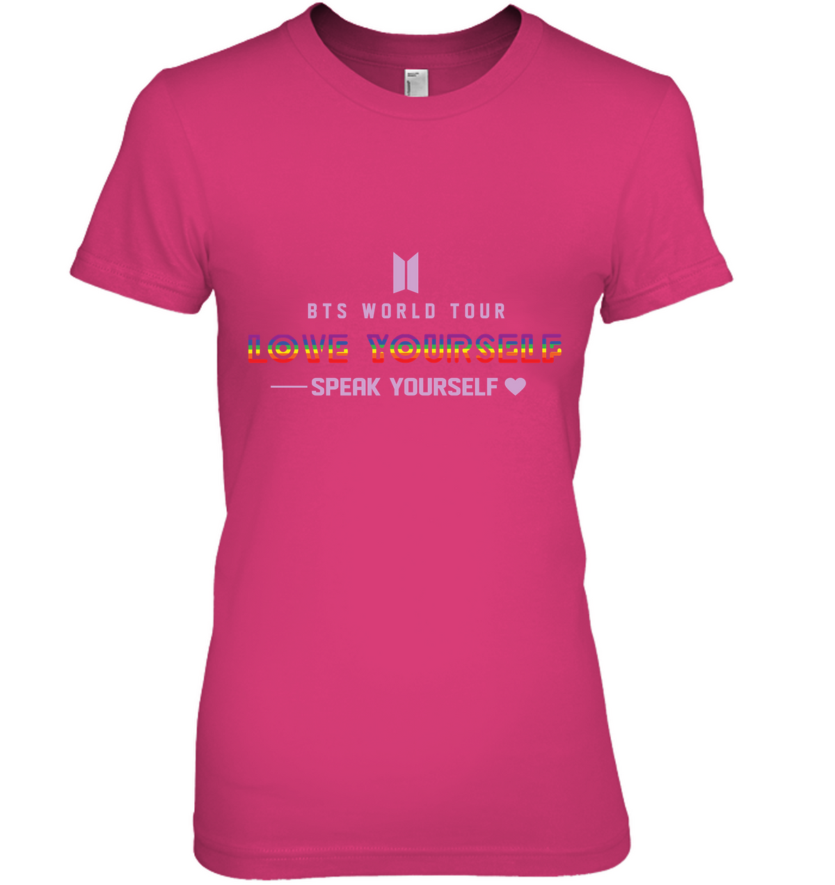 BTS Army Speak Yourself Pride Tee