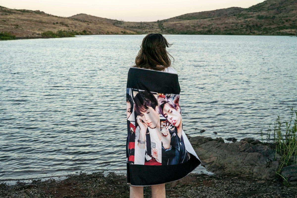 BTS Group Beach Towel