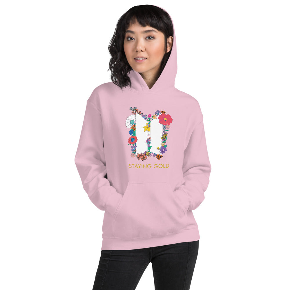 Staying Gold Positive Affirmation Unisex Hoodie