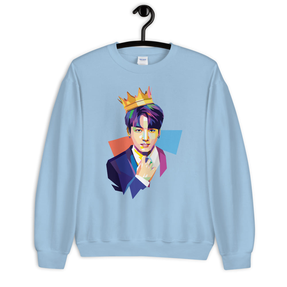 Jungkook Golden Maknae Unisex Sweatshirt